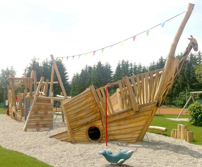 Piratenschiff Wagrain Robinie