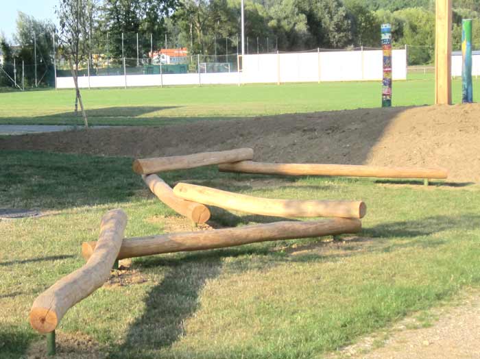 Balancierbalken 6-teilig, L: 300 cm pro Element