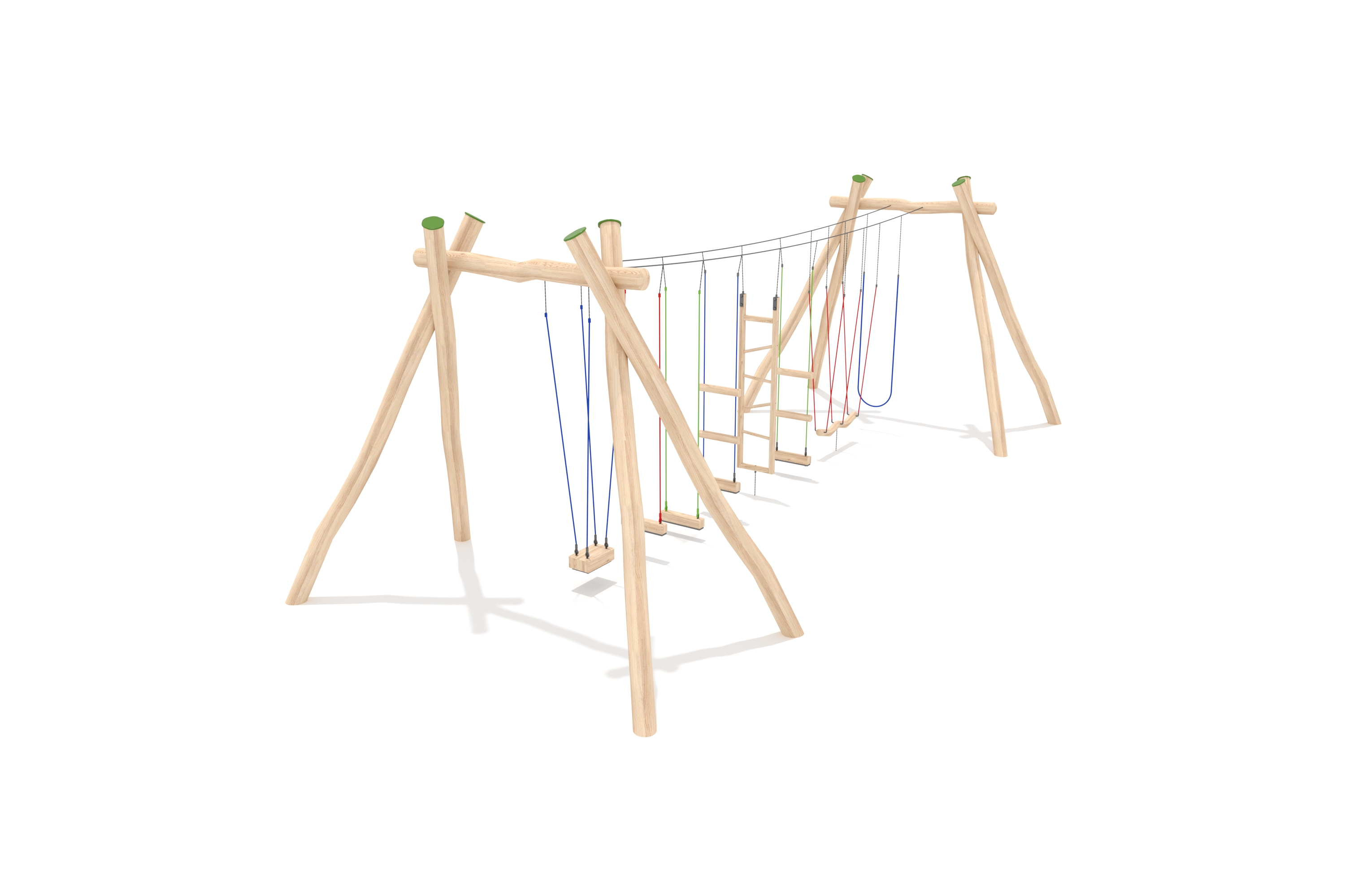 Kletterstrecke 1, Robinie, L: ca. 10 m