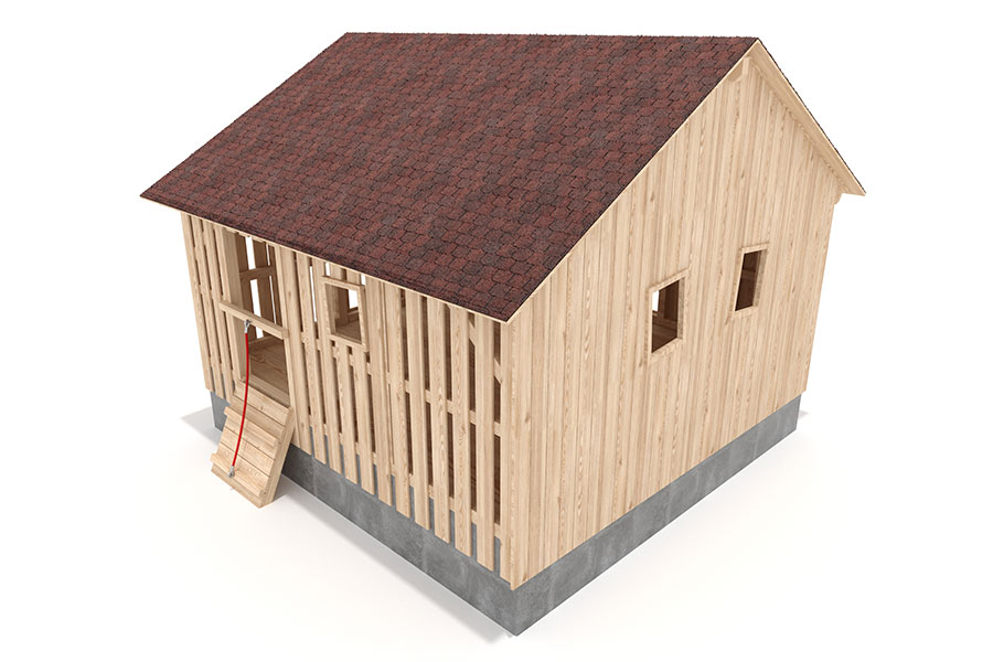 Spielhaus Auersthal 420x400 cm