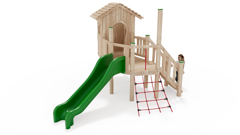 Stelzenhaus Wiener Neustadt für Rutsche