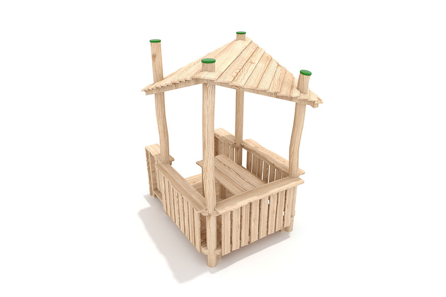 Spielhaus Steyregg mit Veranda