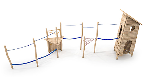 Baumhaus Amstetten mit Seiledschungel