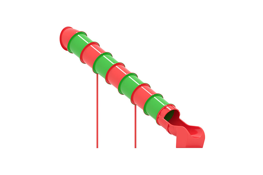 Röhrenrutsche gerade PH 350 cm, L=714 cm