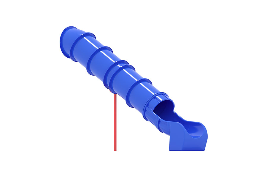 Röhrenrutsche gerade PH 250 cm, L=519 cm