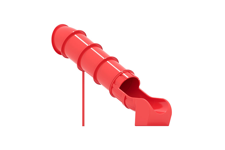 Röhrenrutsche gerade PH 200 cm, L=430 cm