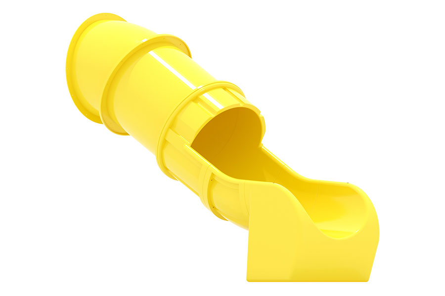 Röhrenrutsche gerade PH 125 cm, L=305 cm