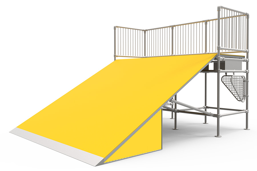 Skate Bank midi GFI/VZ,H1.50, B3.60, L5,20 m