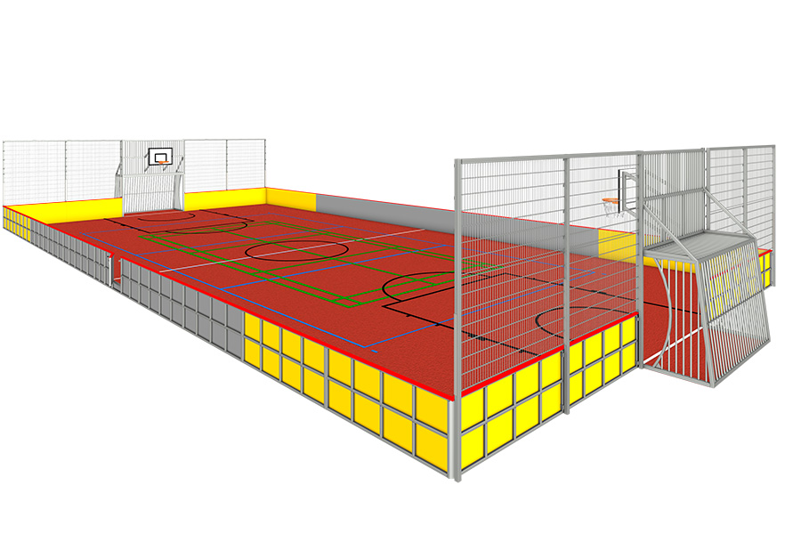 Sportanlagen Agro-Fit-Floor 32x16 m