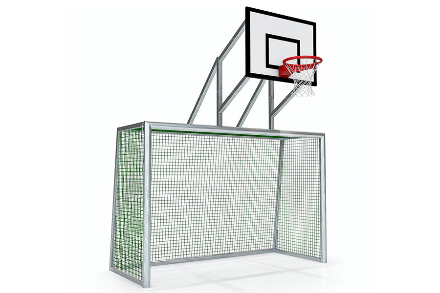 Agro Tor 3x2m verz.m.Basketb.