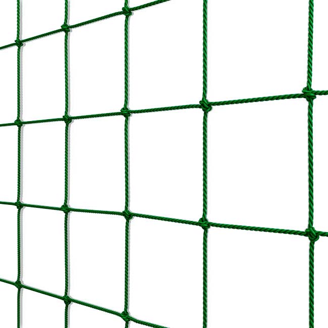 Ballfangnetz PE/m² 130x130x4 grü