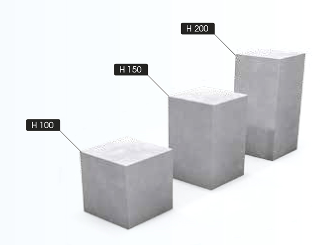 PK11 Blocks 100x100x100 cm
