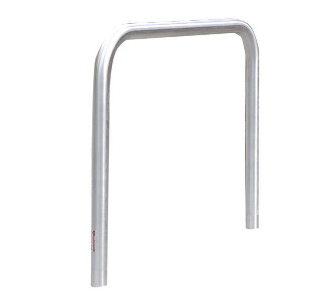 Fahrradbügel Zagreb, Ø 42 mm, Edelstahl, B:75 cm