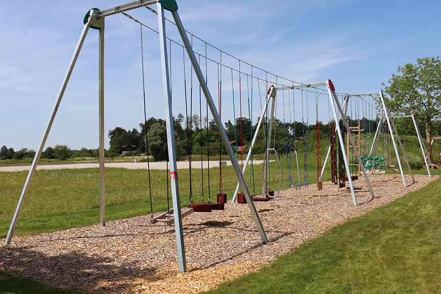 Kletterstrecke aus Metall L: 25 m