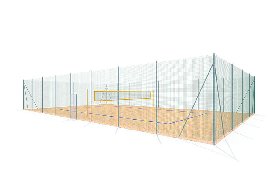 Beachvolley- ball Einz. 24x14x4