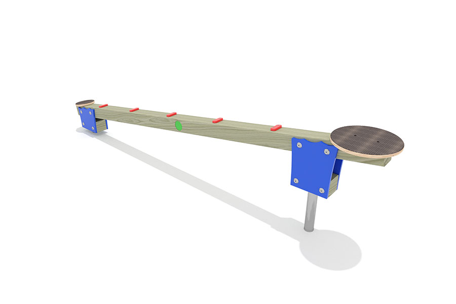 Sprungbalken mit 1 Teller