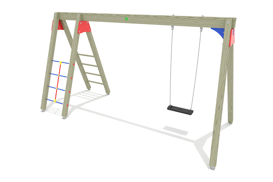Schaukelkletterkombi Freeland, 1 Schaukelbrett
