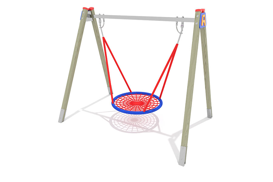 Nestschaukel Leo Ø120 cm/Metallbalken