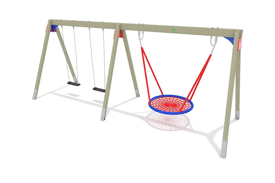 Vogelnestschaukelkombi Lily