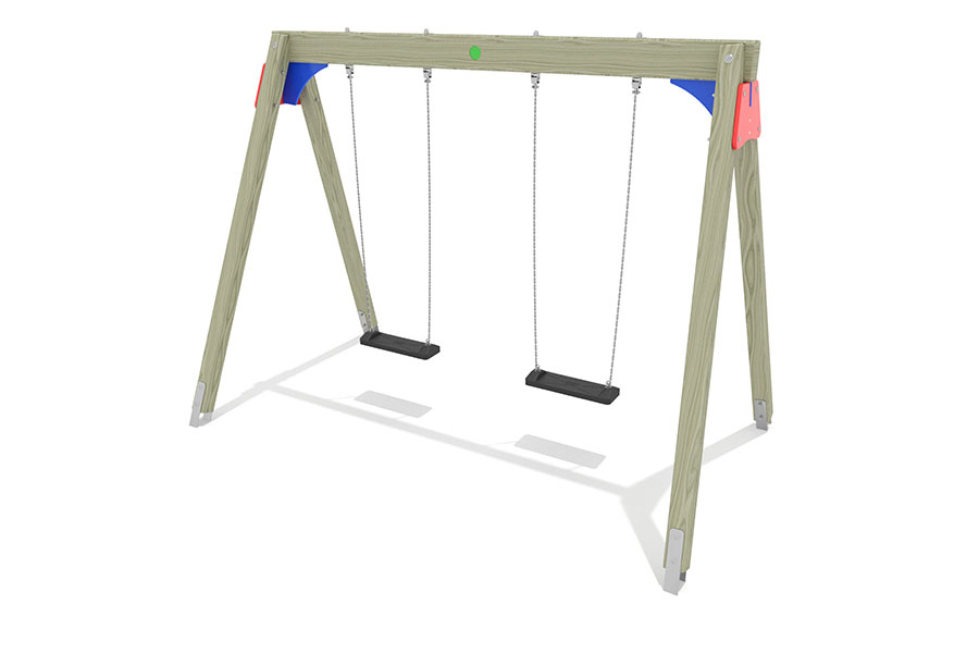 Doppelschaukel Max mit 2 Schaukelbrettern