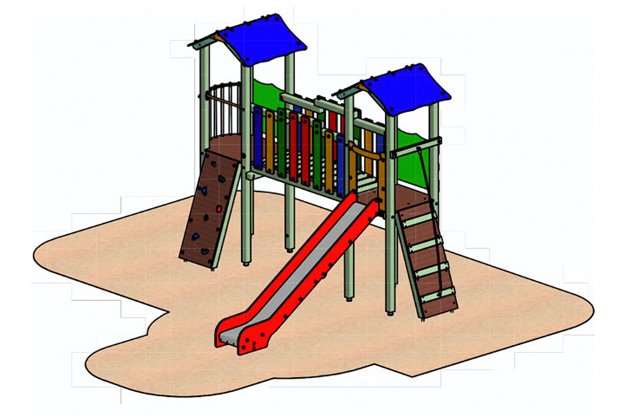 Turmanlage Amy PH 145 cm