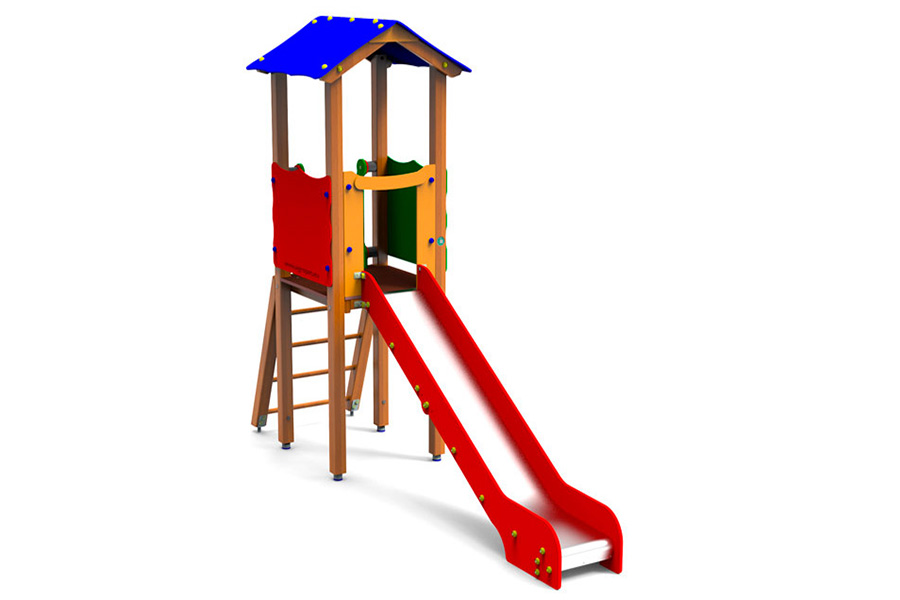 Rutschenturm Lexi, PH 145 cm