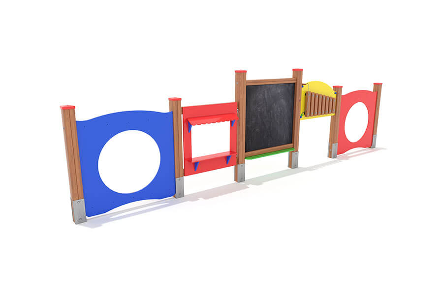 Spiel- und Aktionswand 5 Elemente