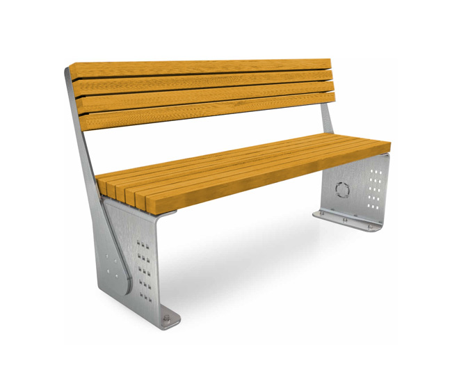 Bank Concept 8, mit Lehne, einstellbar