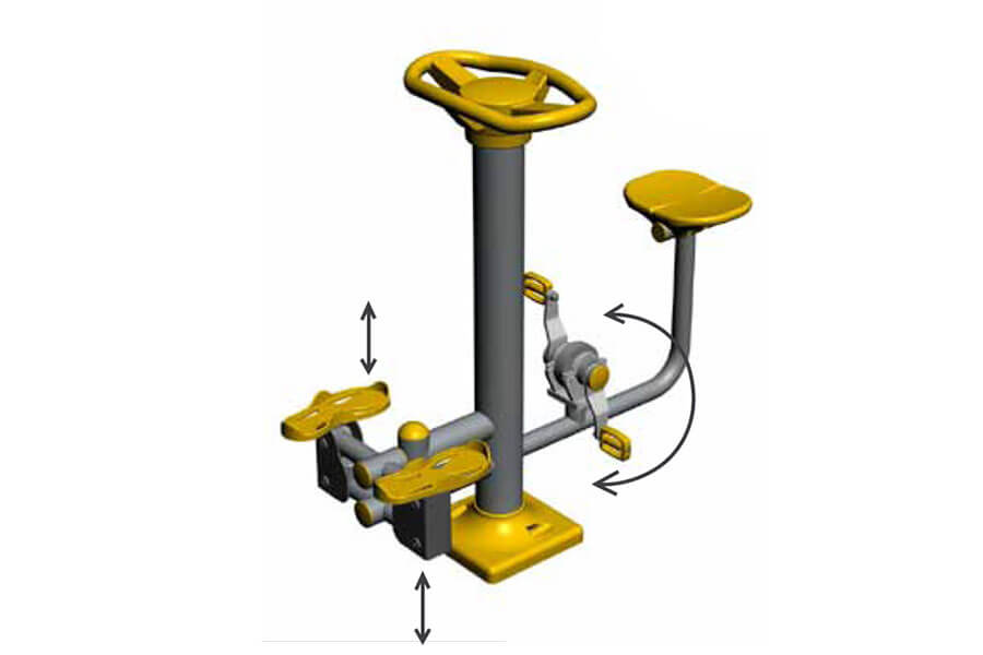 Fitness Fahrrad Stepper