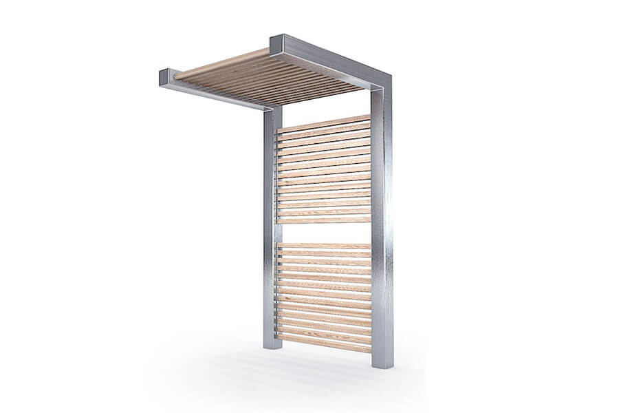 Pavillon Nizza Modul 1, Sprossendach