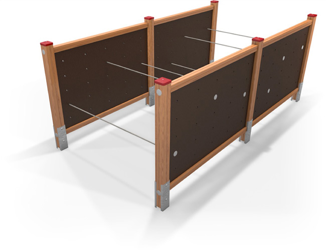 Seilsprunggarten 300x120cm