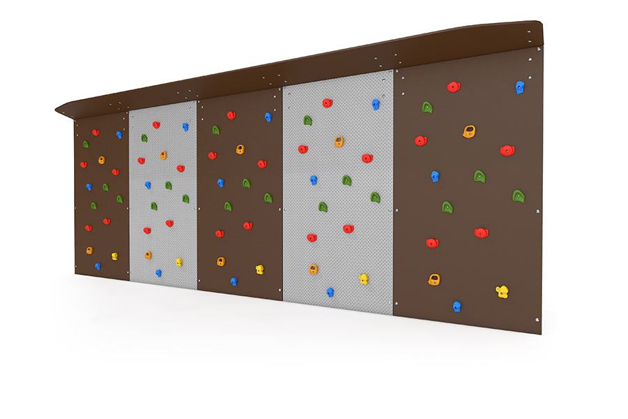 Kletterwand 1-seitig bekletterbar 750x300cm