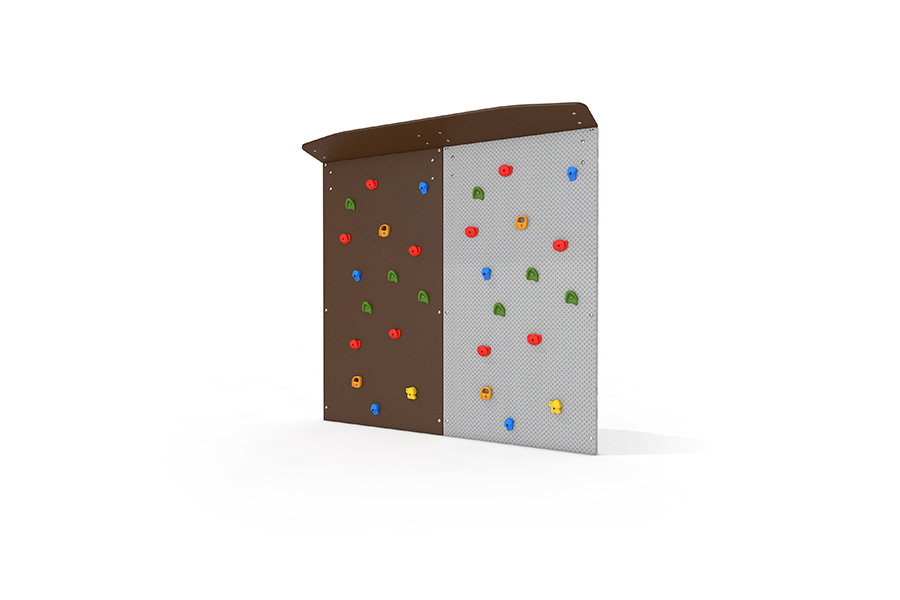 Bouldern Wand 2er Wandmontage durchgehend