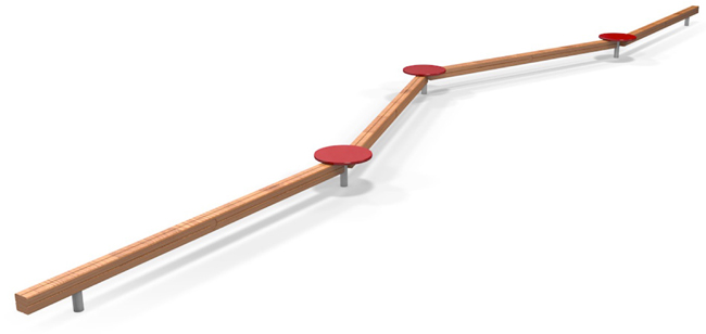 Balancierbanner 4-teilig