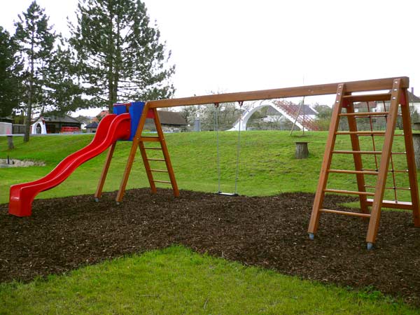 Sulmsee mit Schaukelanbau 1er, Netz und Kletterleiter