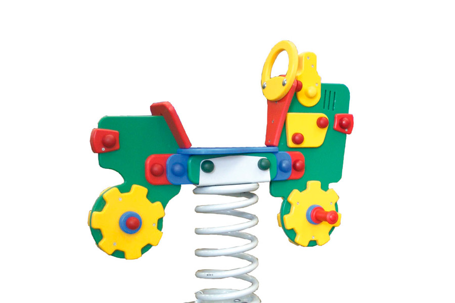 Federspielgerät Agro-Swing, 3D Traktor