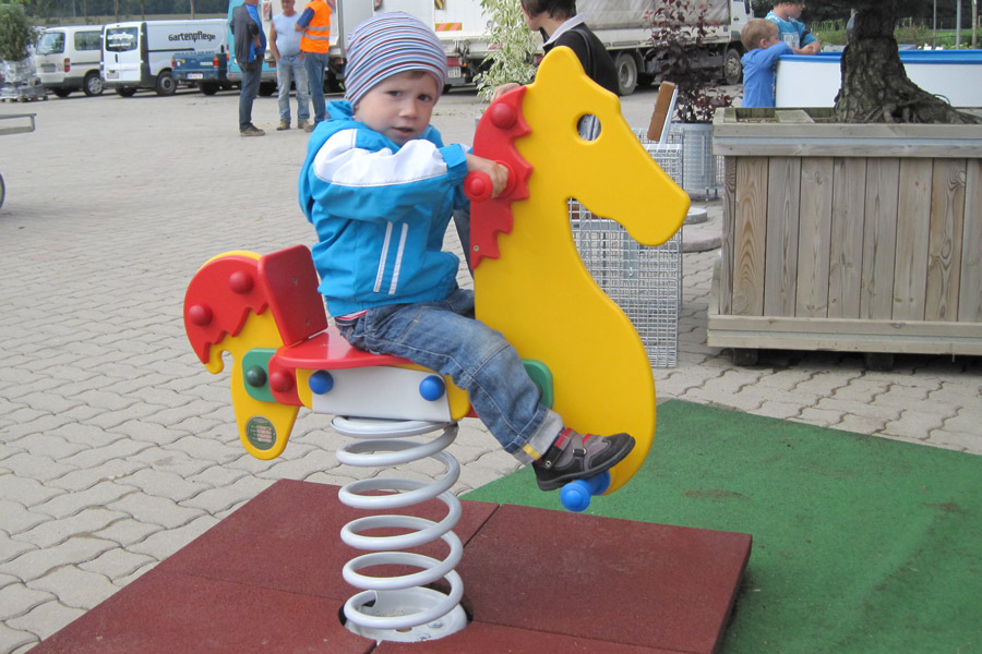 Federspielgerät Agro-Swing, 3D Pony