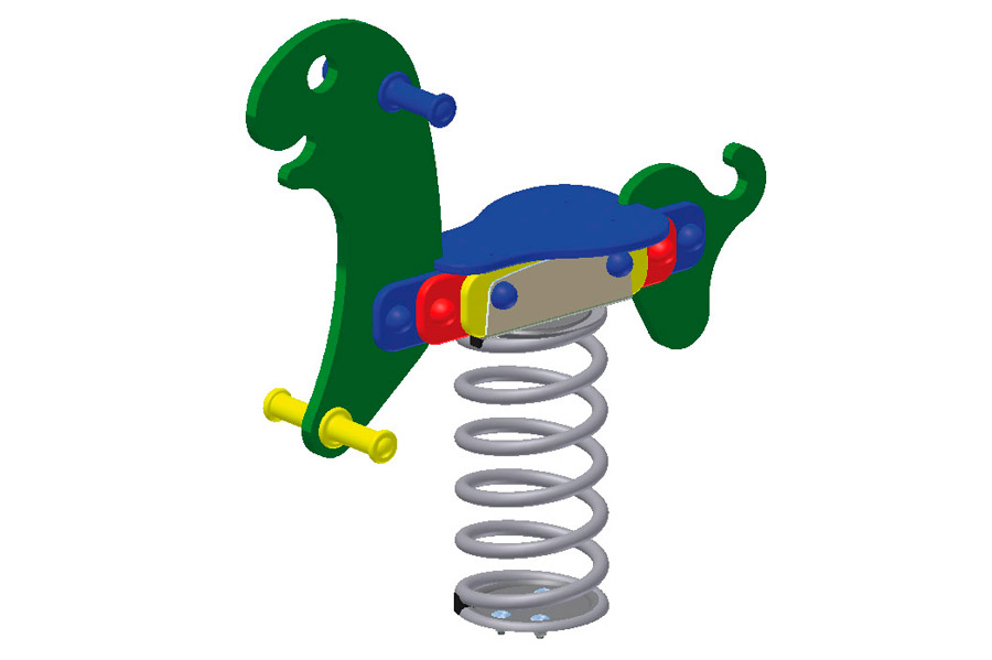 Federspielgerät Agro-Swing 2D Dino