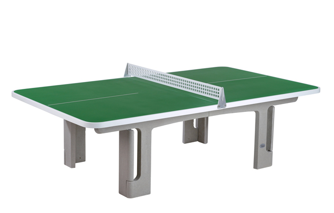 Tischtennistisch Standard B 2000 Ecken gerundet