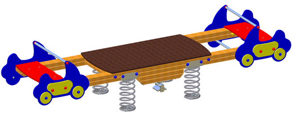 Federwippe Agro-Swing, Roller 4