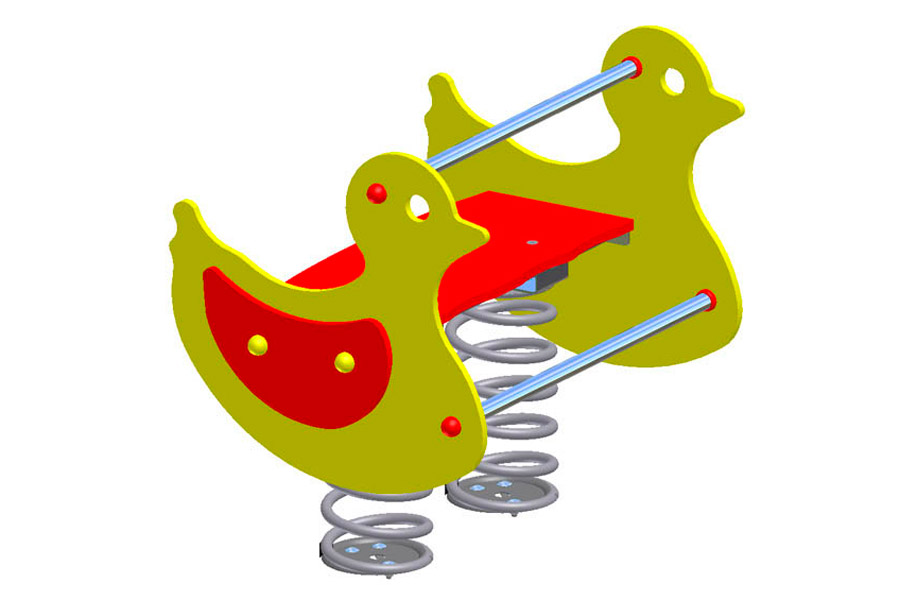 Federspielgerät Agro-Swing Safe Ente 2