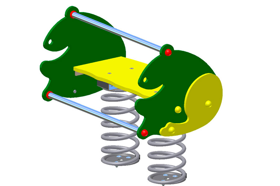 Federspielgerät Agro-Swing Safe Frosch