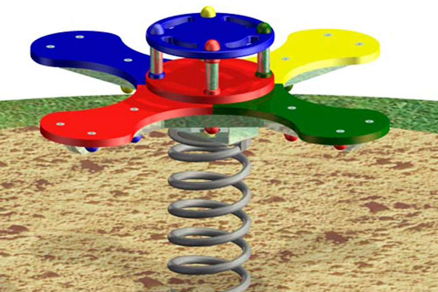 Federspielgerät Agro-Swing Surf Federhüpfer 4