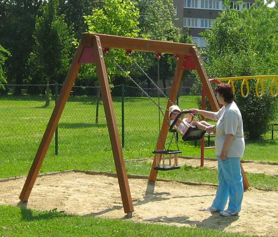 Euro-Swing mit 2 Babysicherheitssitze