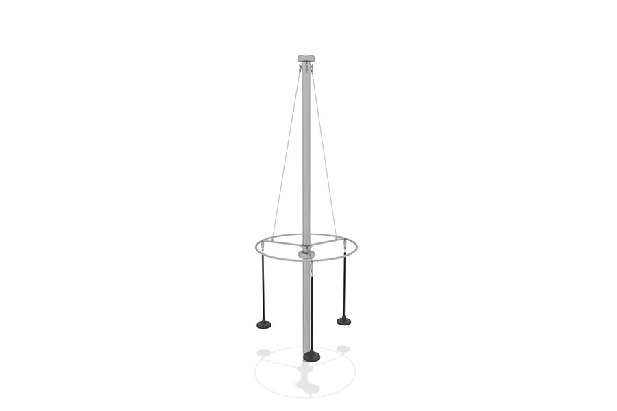 Hängekarussell mit Metallsteher H:  500cm