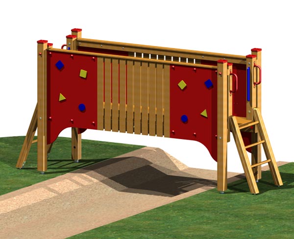 Brücke Selztal mit Aufstiegsleiter, 300cm