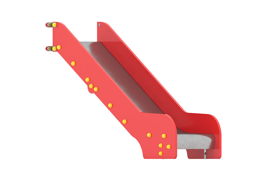 Edelstahl-GFK-Rutsche PH 95 cm, L=205 cm (WAE)