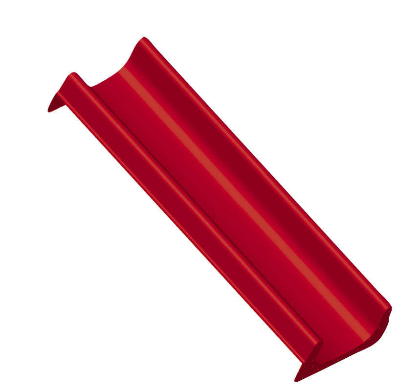 HK-GFK-Rutschenelement gerade lang L: 200 cm