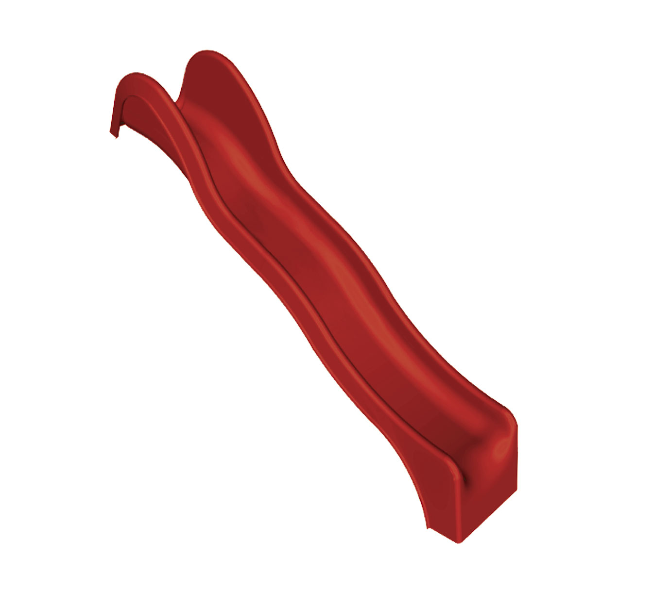 GFK-Rutsche mit Welle PH 140 cm, L=290 cm (RUE)