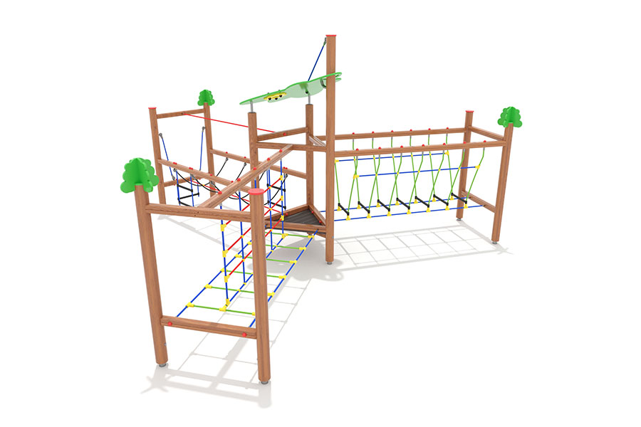 Kiddy-Play Kletteranlage Wiese